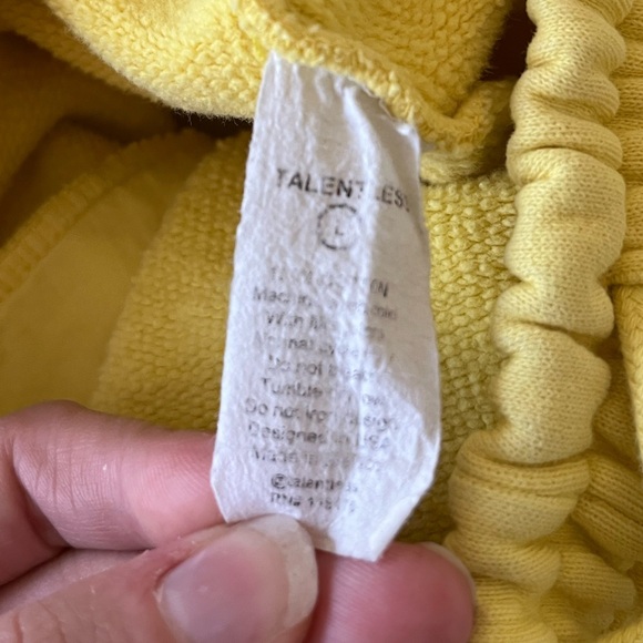 Talentless Elementary Yellow Jogger Sweatpants in Women’s Size M - Picture 11 of 16